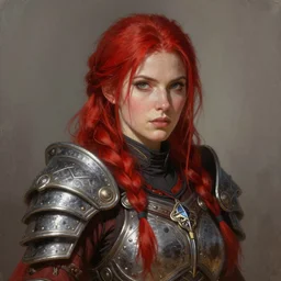 the elder scrolls vi, charismatic rugged female redguard warrior portrait, illustration, rim light, top light, perfectly shaded, soft painting, art by krenz cushart and wenjun lin