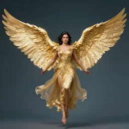 aneesa with flying wings
