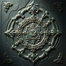 marble hindu ornament, in concept art of main menu loading screen background. for russian mmorpg by katauri, artstation, behance, style of hearthstone