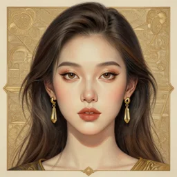 portrait art, elaborate