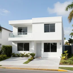 miami beach side home, by paul lehr,