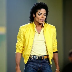 michel jackson as a lemon