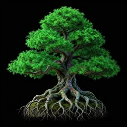 3d fractal wallpaper by zdzisław beksiński, nighttime, colorful most green, roots, magic, bonsai!!!!!!!!!!!!!!!!!!!!!!!!!!!!!!!!!!!!!!!!!, dmt!!!!!!!!, tripy, psychedelic!!!!!!!!!!!!!!!!!!!!!, mandelbulb 3d, digital art, high details, depth of field, hard shadows, low lightning, trending on artstation, deviantart, octane render, HD, 8k, low light, ((((((((((black background)))))))))), (((((((no glow)))))))