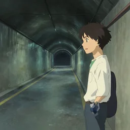 tunnel by shunji dodo, 8 k resolution, high quality