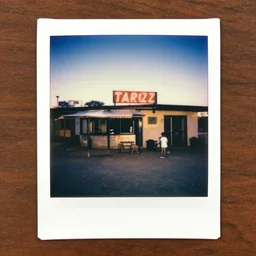 old polaroids of taverns in northern namibia with neon signage