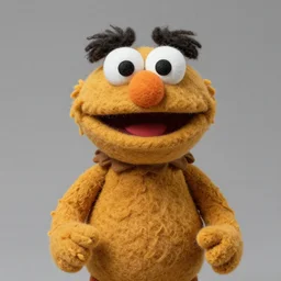 todd packer as a muppet. highly detailed felt. hyper real photo. 4 k.