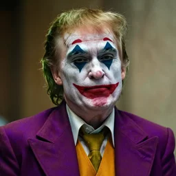 photo of donald trump as the new joker