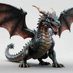 realistic dragon photo portrait render in 8k