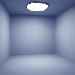 empty room make from voxels, a low poly render by edward okun, polycount, computer art, vaporwave, # screenshotsaturday, voxel art