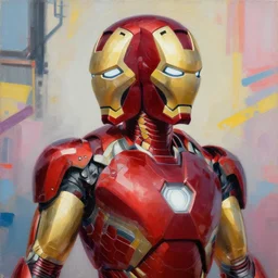 greg manchess portrait painting of an armored dark female ironman spiderman as overwatch character, medium shot, asymmetrical, profile picture, organic painting, sunny day, matte painting, bold shapes, hard edges, street art, trending on artstation, by huang guangjian, gil elvgren, ruan jia, greg rutkowski, gaston bussiere