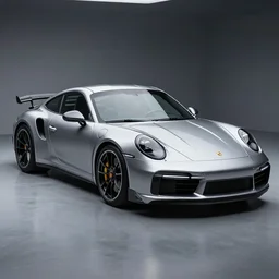 concept for a german muscle car inspired by a Porsche 911 Turbo S