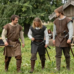 “improv players in a medieval setting”
