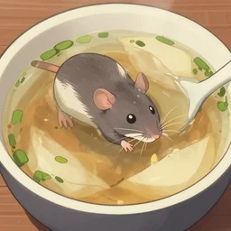 theres a rat in my soup