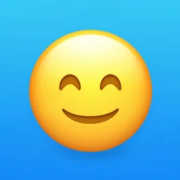a relaxed emoji icon