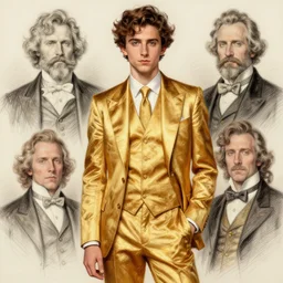 +very detailed+masterpiece+painting+Timothee Chalamet+golden suit+featured in artstation+digitally drawn by Greg Rutkowski+digitally rawn by WLOP+digitally drawn by j.c. leyendecker+