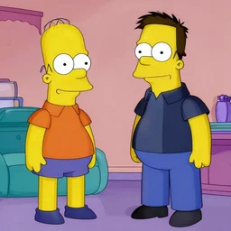 picture elon musk as lyle lanley from the simpsons