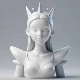 futuristic minimalist opulent 3 d model of detailed realistic beautiful young groovypunk queen of andromeda galaxy in full regal attire. face portrait. art nouveau, symbolist, visionary, baroque, giant fractal details. horizontal symmetry by zdzisław beksinski, iris van herpen, raymond swanland and alphonse mucha. highly detailed, hyper - real, beautiful