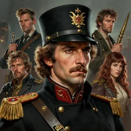 portrait of a spanish communist jose diaz ramos, colourised, face portrait, epic, tragic, military art, fantasy, dieselpunk, hd shot, digital portrait, beautiful, artstation, comic style, by artgerm, guy denning, jakub rozalski, magali villeneuve and charlie bowater