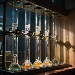 uranium fluid flowing through glass pipes in a soda machine by disney concept artists, blunt borders, rule of thirds