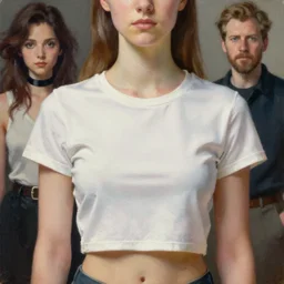 mage, vogue, elle, greg rutkowski, john singer sargent, anime, trending on artstation, oil painting, intricate, crop top