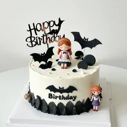bat birthday cake for girls,