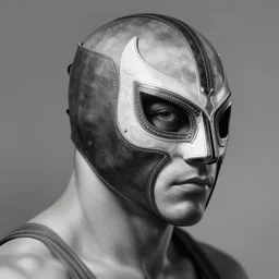 hyperdetailed profile portrait of a realistic street fighter vega wearing vega's mask, grayscale, by greg rutkowski, highly detailed, digital painting, artstation, smooth, sharp focus illustration, artstation hq. intricate, elegant, 8 k, unreal engine. art by wlop and artgerm and ayami kojima. dan mumford, tomokazu matsuyama, takato yamamoto