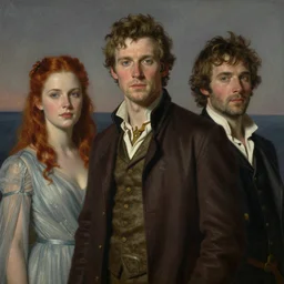 a detailed portrait of characters from the show reign, twilight, painting by gaston bussiere, craig mullins, j. c. leyendecker