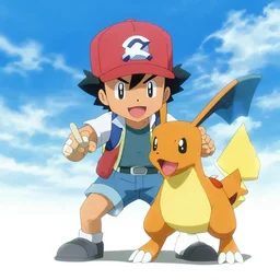 pokemon trainer ash catching his own vaporeon
