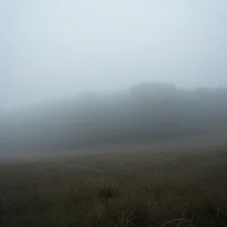mysterious misty landscape,