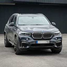 messy bmw x 5
