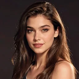 a portrait of an attractive woman in the style of Arcane netflix