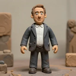 christopher walken made from clay