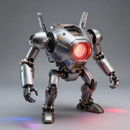 sci - fi movie prop with lights and moving parts