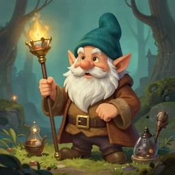 Rasputin as a gnome alchemist by Greg rutowski