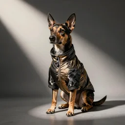 lsd dog in fashion clothing
