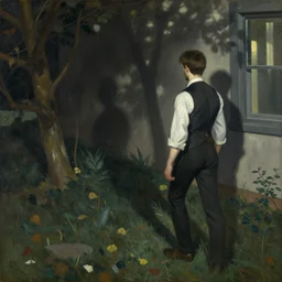 chased by shadows, by andrew wyeth, by louis - jean - francois lagrenee, by edward hopper - n 4