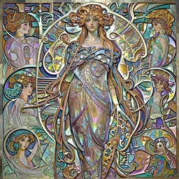 highly detailed portrait of princess with long hairs, stephen bliss, unreal engine, fantasy art by greg rutkowski, and renoir loish, rhads, ferdinand knab, makoto shinkai and lois van baarle, ilya kuvshinov, rossdraws, tom bagshaw, alphonse mucha, global illumination, radiant light, detailed and intricate environment