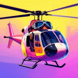 the pilot, helicopter, kobe bryant wearing aviator goggles, 1 9 9 0 s movie poster, fan art, concept art, vibrant, digital art, vapor wave, synth punk, minimalist