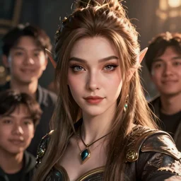 selfie of diablo 3 sorceress, fine detailed face, stunning 3 d render inspired art by greg rutkowski and xiang duan and thomas eakes, realistic, highly detailed attributes and atmosphere, dim volumetric cinematic lighting, 8 k octane detailed render, post - processing, masterpiece, vignette, soft focus, golden hour