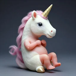 the fetus of a unicorn. photo by lennart nilsson