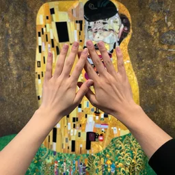 stable diffusion accidently making good hands by waterhouse, craig mullins, ruan jia, gustave klimt, beautiful!!!!!!! hands!!!!!!!!!!!!!!!! high five, slap, flex, stretch, palm