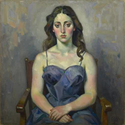 stunning oil painting of a beautiful woman in the style of Picasso, award winning, masterpiece