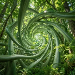 the incredible trippy interwoven sorry apophasis matrix universe nature beautiful sunshine beautiful forest of cybernetic networking realistic apophasis nuclear time stoppages reality shift warp by greg rutowski and james gurney artstation