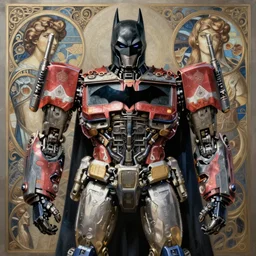symmetry!! portrait of a transformers robot acting as batman, intricate, elegant, highly detailed, digital painting, artstation, concept art, smooth, sharp focus, illustration, art by artgerm and greg rutkowski and alphonse mucha, 8 k