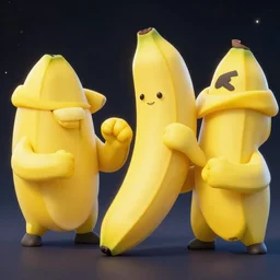 banana monsters, star trek space voyage, fighting aliens with fists