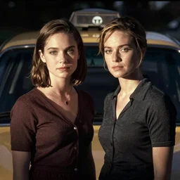 young nathalie portman replacing jodie foster in the movie taxi driver, movie still