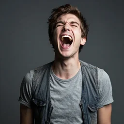 Human laughing maniacally