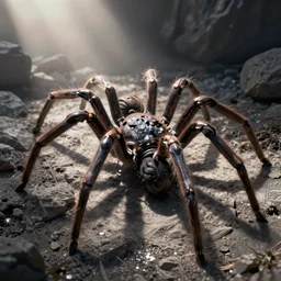 gal godot birthing a monstrous spider