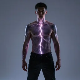 Human with thunder veins