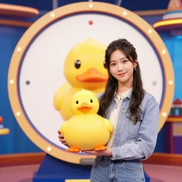 ! dream tv show contestant winning a duck on tv show wheel or no wheel